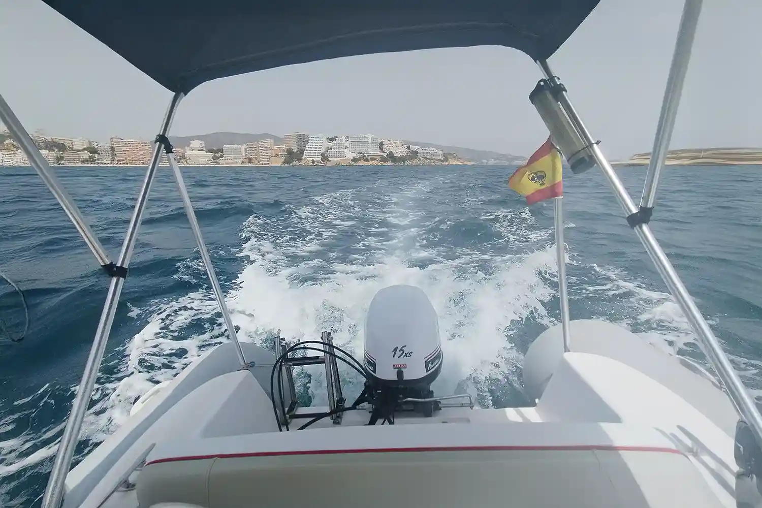 Boat without licence from Palmanova – Selva 470