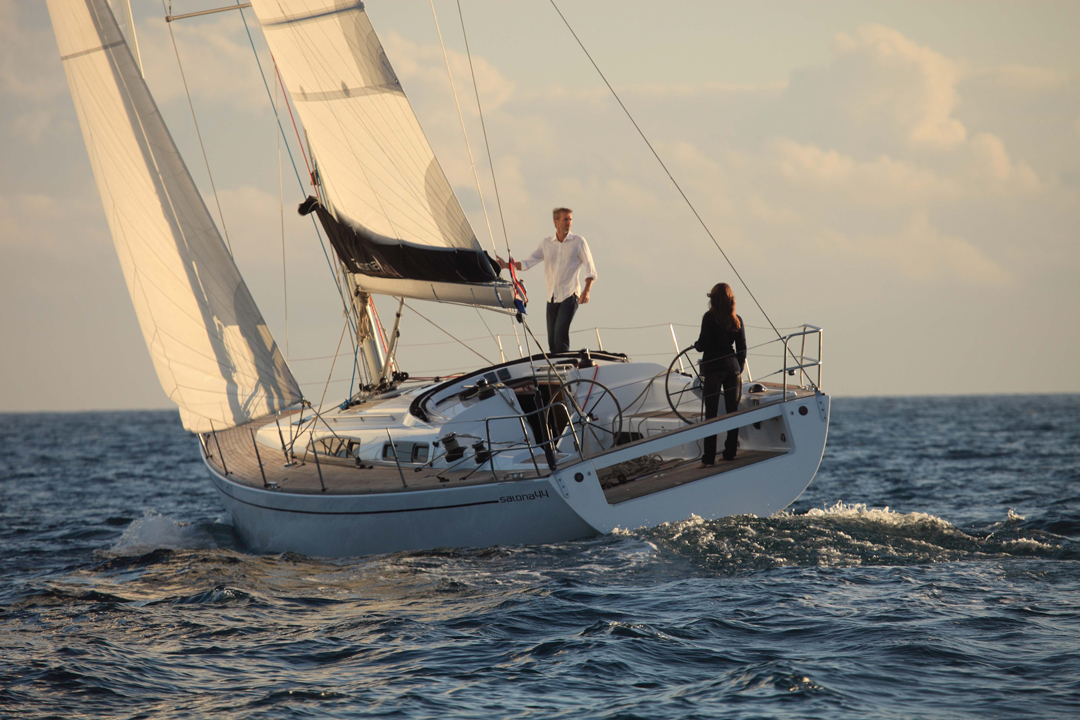 Sailing trip across the Bay of Palma